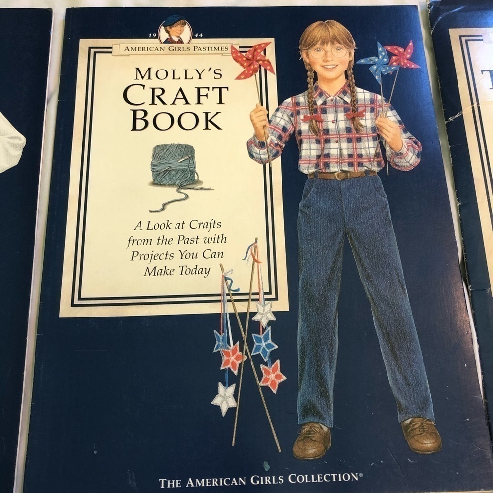 American Girls Craft Book Of Yesteryear 40 Page Rainy Day Weekend Fun